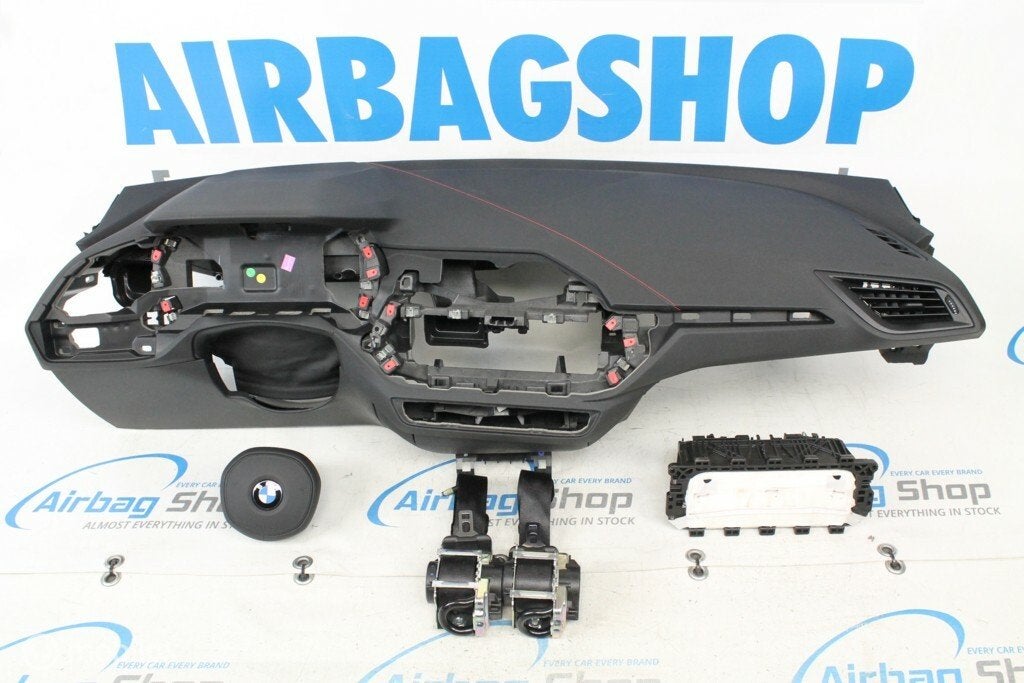 Airbag set Dashboard M rode stiksels BMW 1 serie F40, Enlèvement ou Envoi, Utilisé
