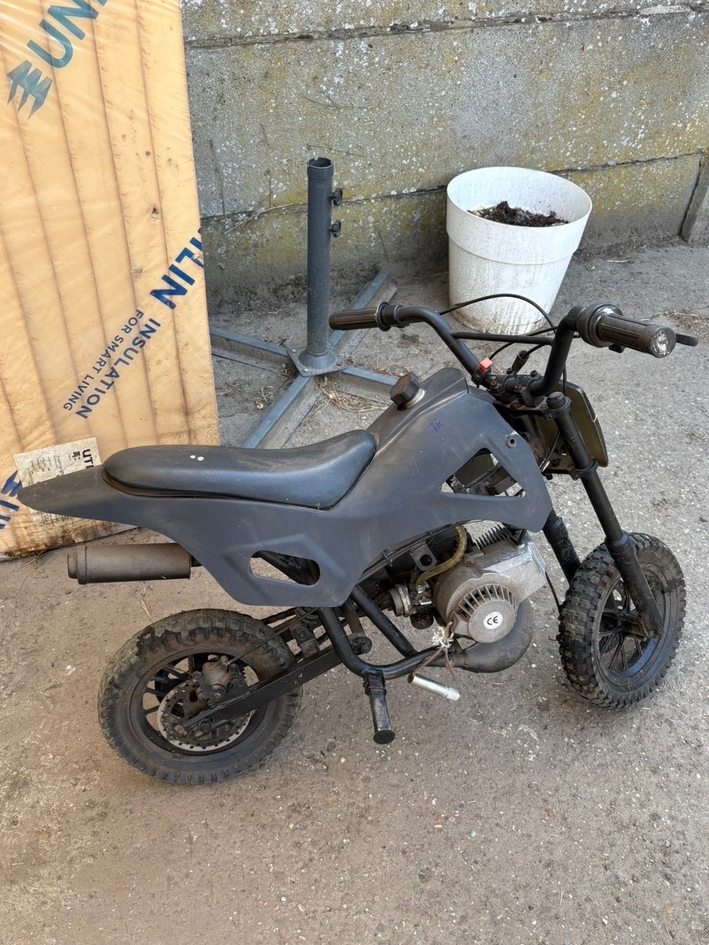 Pocketbike crosser, Fietsen en Brommers, Ophalen, Zo goed als nieuw