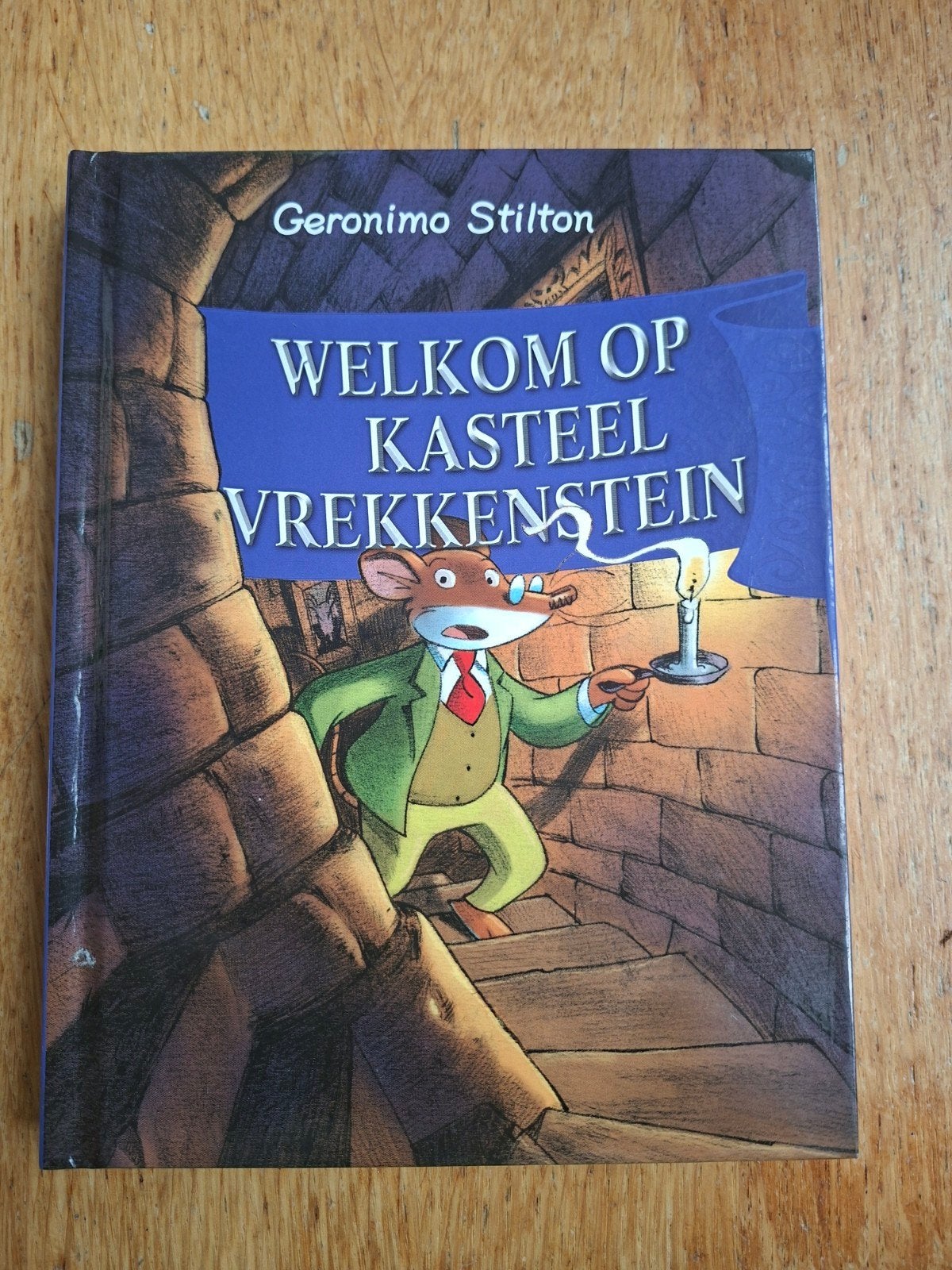 Geronimo Stilton - welkom op kasteel vrekkenstein, Boeken, Ophalen of Verzenden