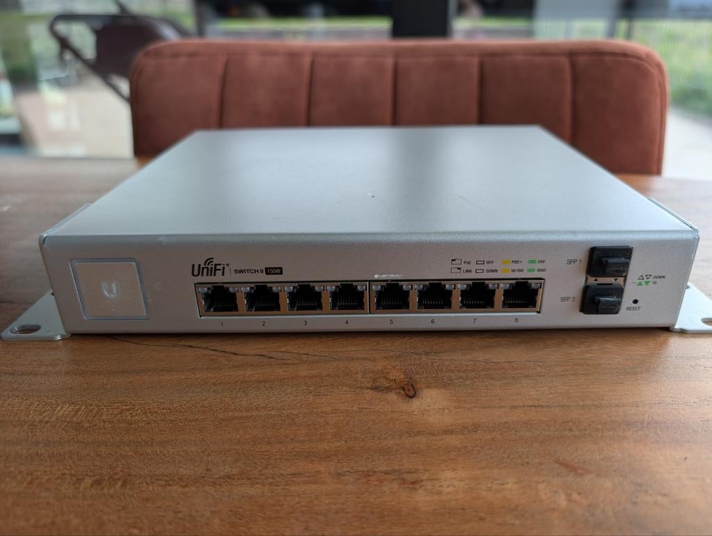 Unify PoE Switch 150W 8 poorts, Ophalen of Verzenden, Zo goed als nieuw