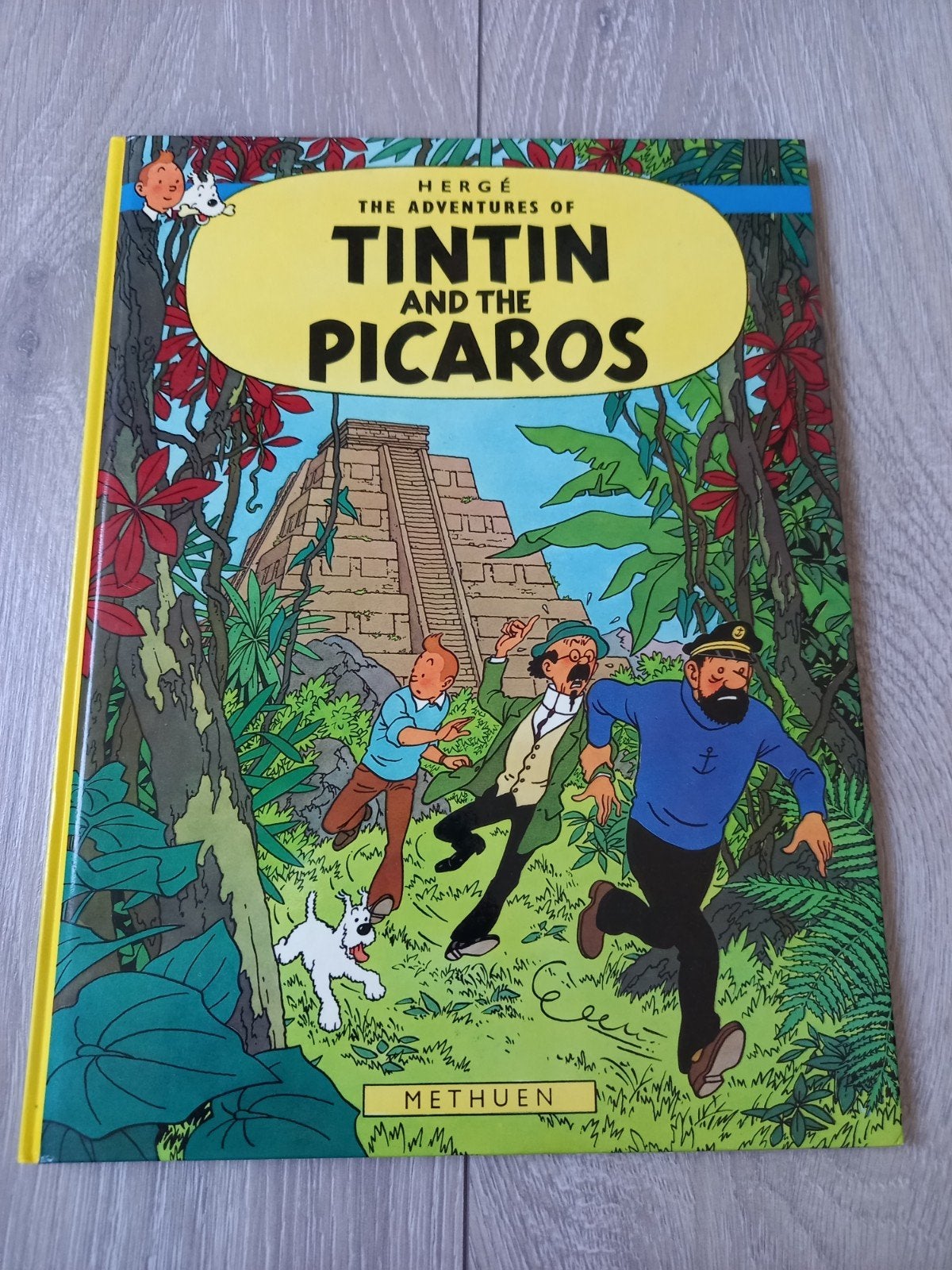 BD Tintin and the Picaros, Livres, Une BD, Enlèvement, Utilisé, Hergé.