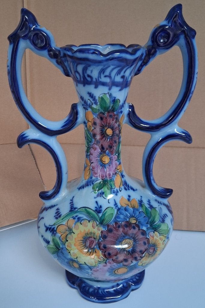 Vase Alcobaça Portugal, Antiek en Kunst, Ophalen
