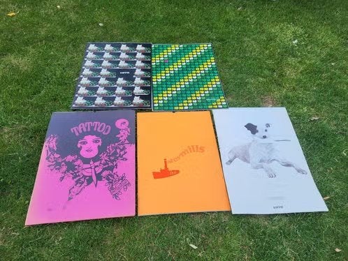 Magnifique ensemble de calendriers Intermills (1975-1979), Divers, Enlèvement