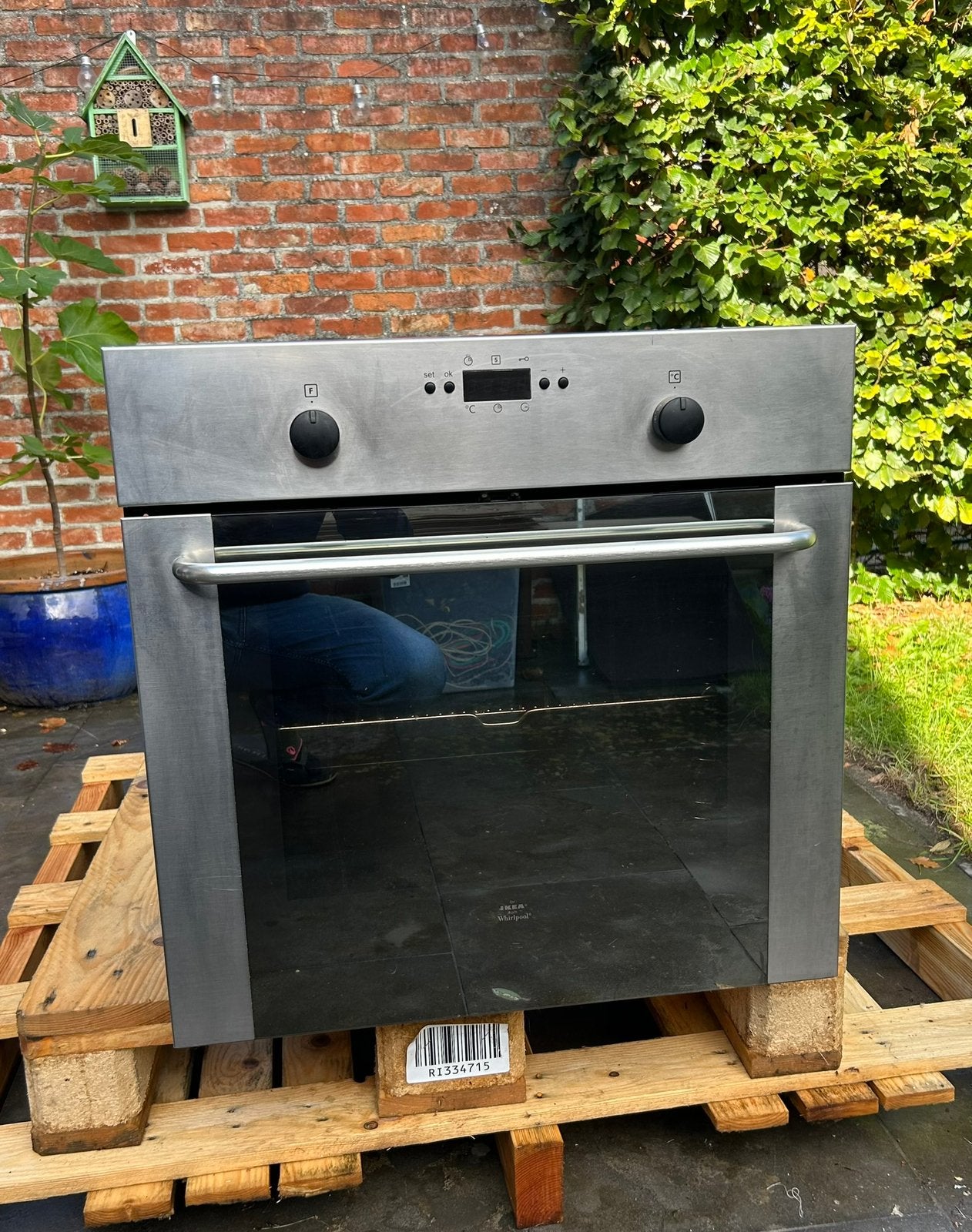 Oven whirlpool van ikea, Elektronische apparatuur, Ophalen, Whirlpool, Gebruikt, Oven