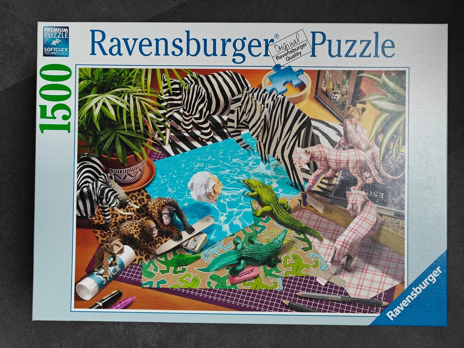 puzzel 1500 stukken, Ophalen of Verzenden, 500 t/m 1500 stukjes, Zo goed als nieuw, Legpuzzel