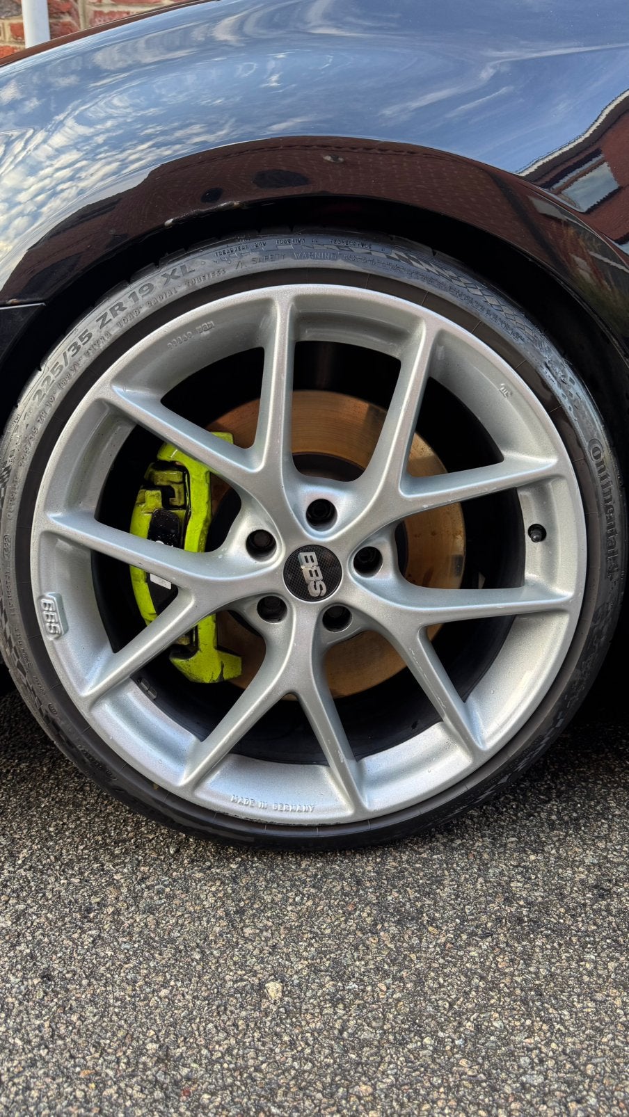 Jantes BBS SR 19" 5x112, Enlèvement, Pneu(s)