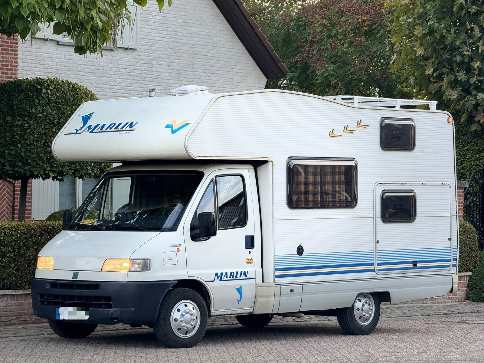 Mobilhome Marlin 58 Elnagh Fiat Ducato 2.8TDI 1999* Airco |, Fiat, Elnagh, Particulier, Climatisation