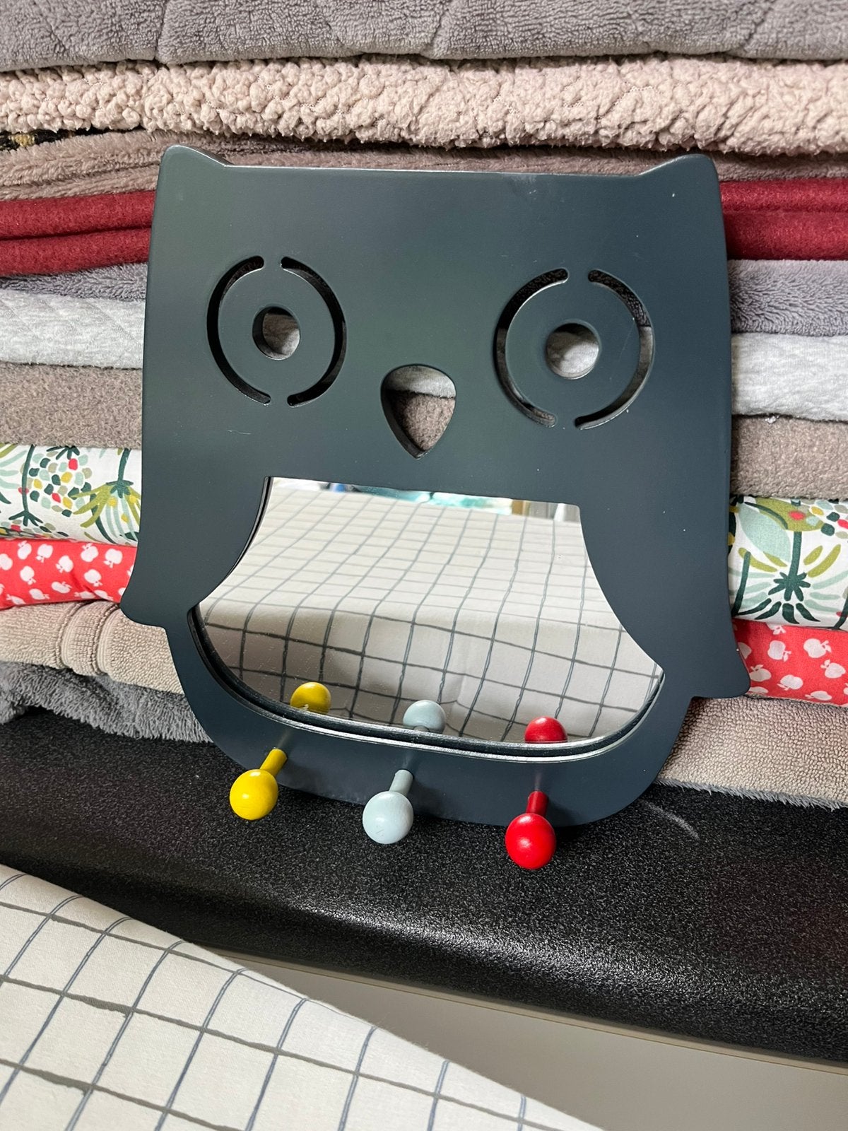 Petit miroir porte manteau vintage, Enlèvement, Comme neuf