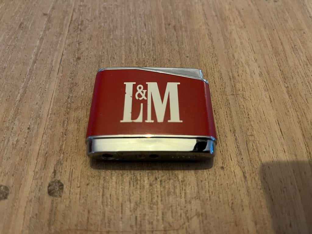 Aansteker L&M hervulbaar, Ophalen of Verzenden, Gebruikt, Aansteker