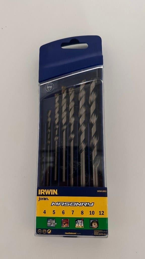 IRWIN 10501893 – 7-delige steenborenset – n/nooit gebruikt, Ophalen, Nieuw