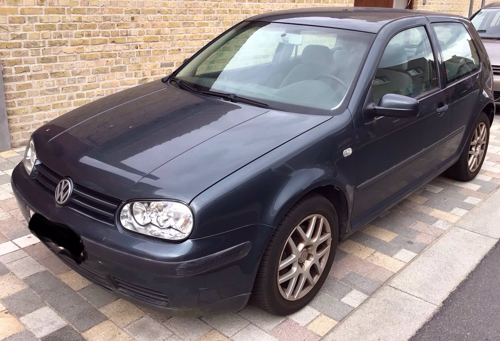 Golf 4 voor onderdelen of export, Auto's, Volkswagen, 75 kW, Stof, Blauw, Grijs