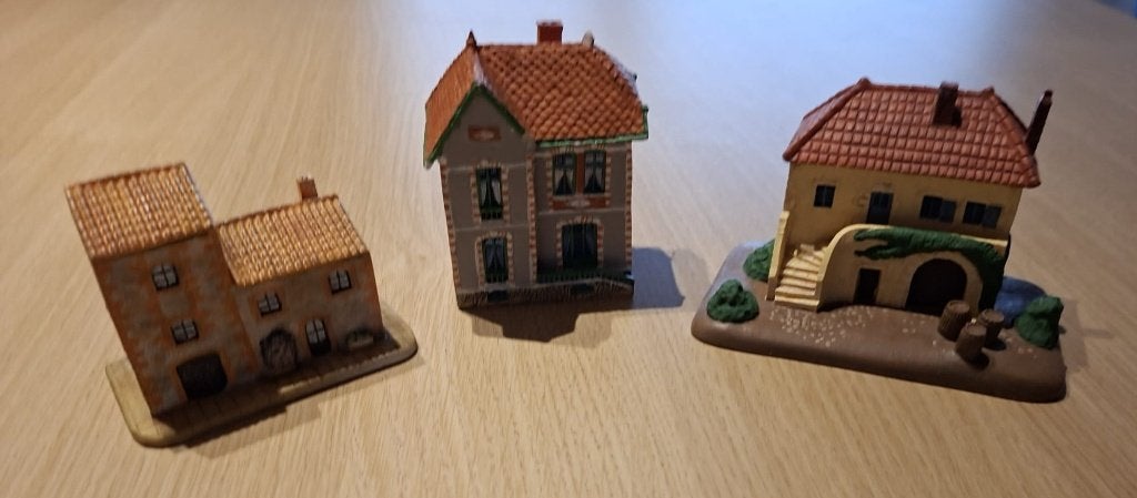 maisons miniatures pour village de Noël, Divers, Enlèvement ou Envoi, Utilisé