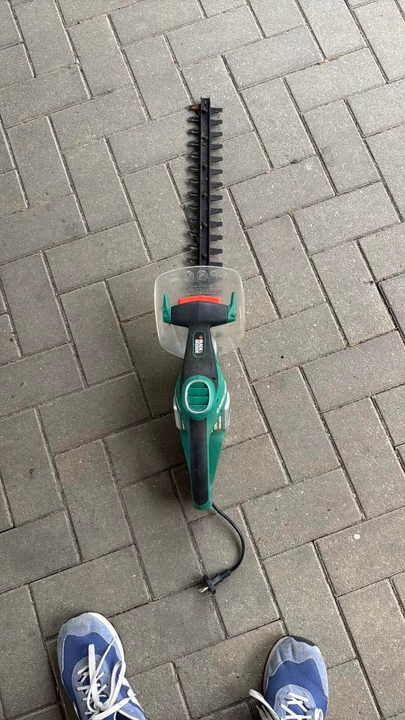 Taille haies black er decker, Tuin en Terras, Heggenscharen, Ophalen, Gebruikt, Elektrisch