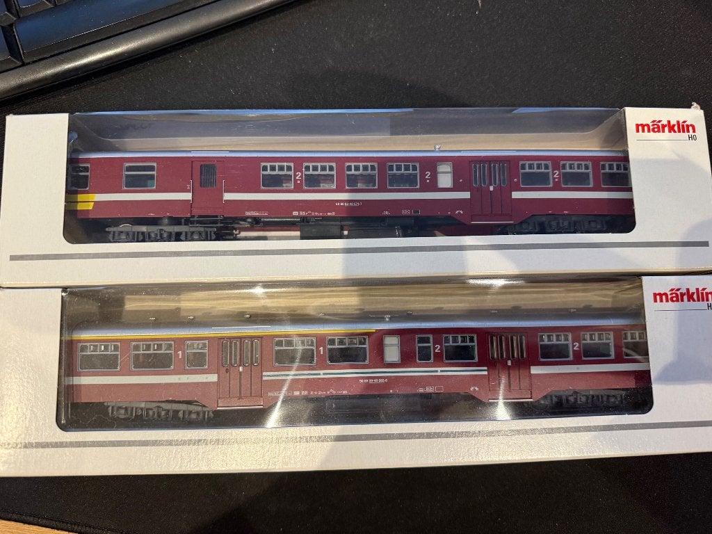 Märklin 43542 SNCB M2 – 2 voitures H0 – DC, Hobby & Loisirs créatifs, Trains miniatures | HO, Wagon, Märklin, Envoi, Courant continu