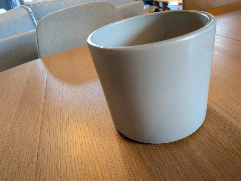 Vase rond en céramique. Diamètre 13 cm, Maison & Meubles, Enlèvement, Neuf