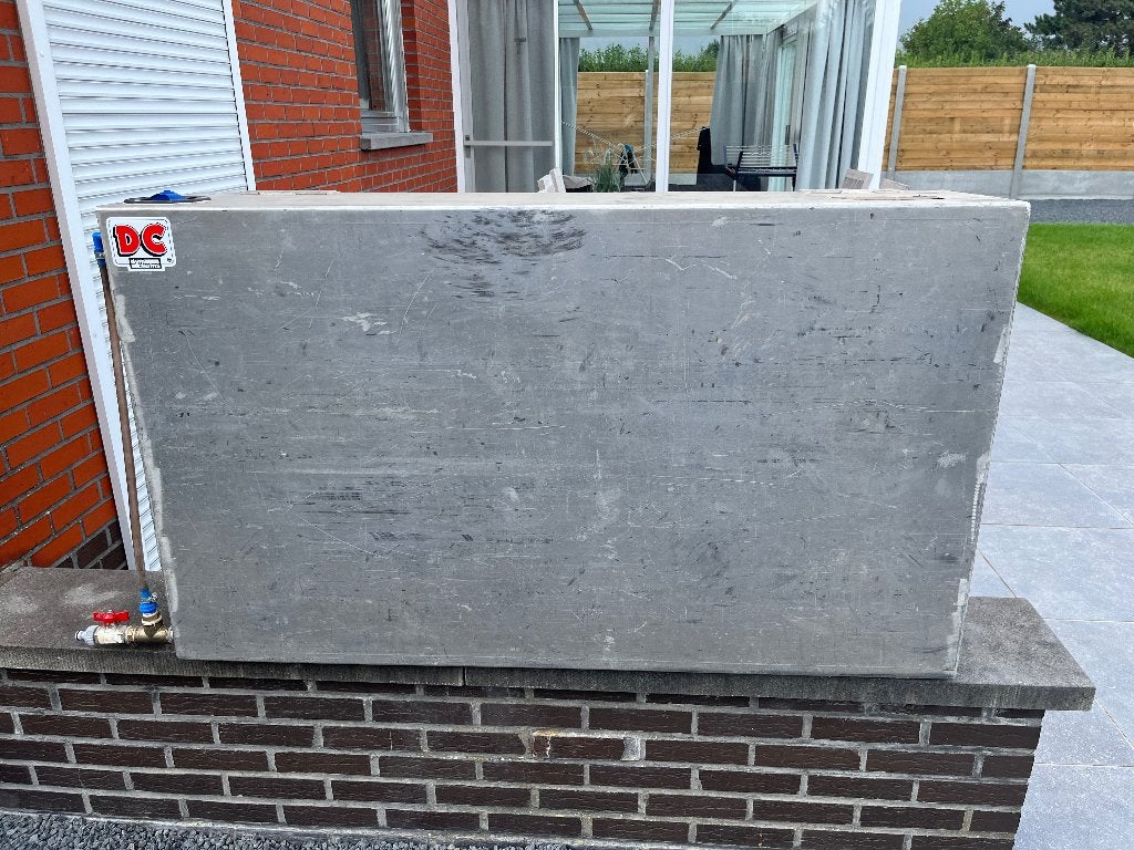 Aluminium Waterbak, Ophalen