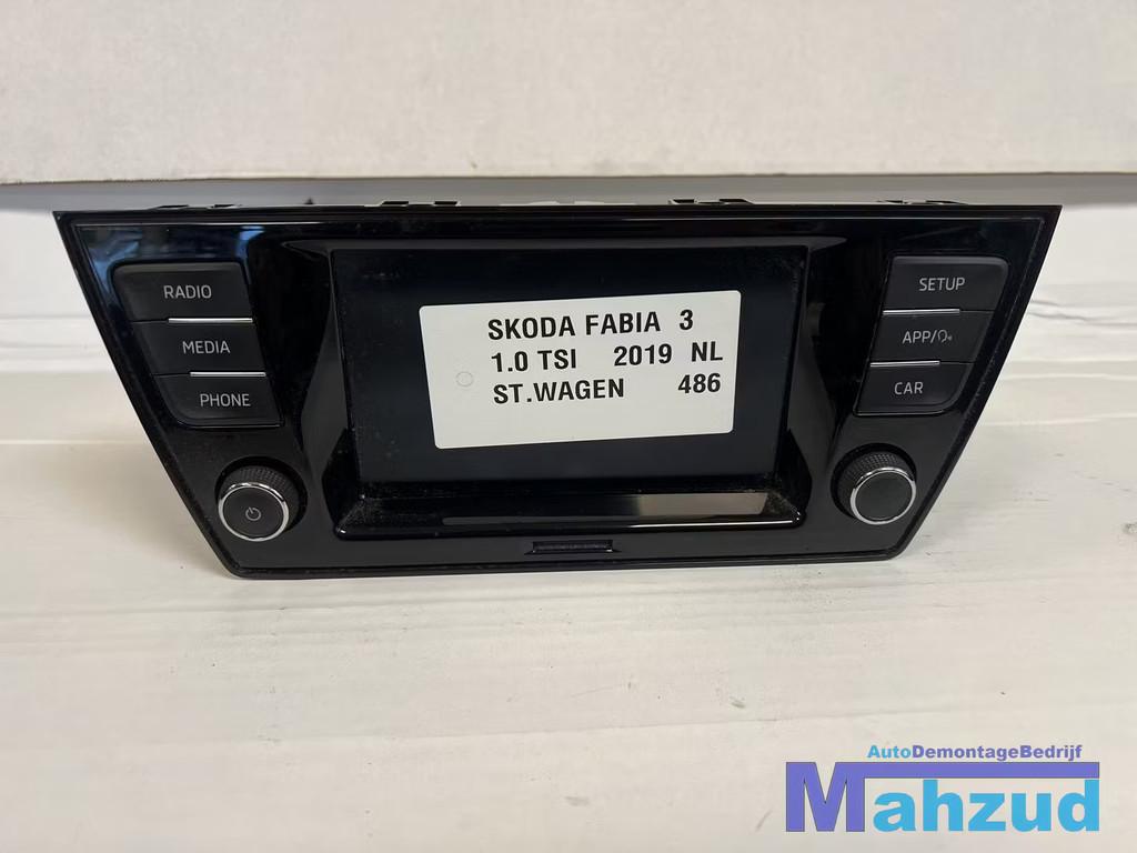 SKODA FABIA 3 radio 2014-2021, Infoline@skoda-auto.cz, Tr. Vaclava Klementa 869
293 01  Mlada Boleslav, CZ, Utilisé, Skoda