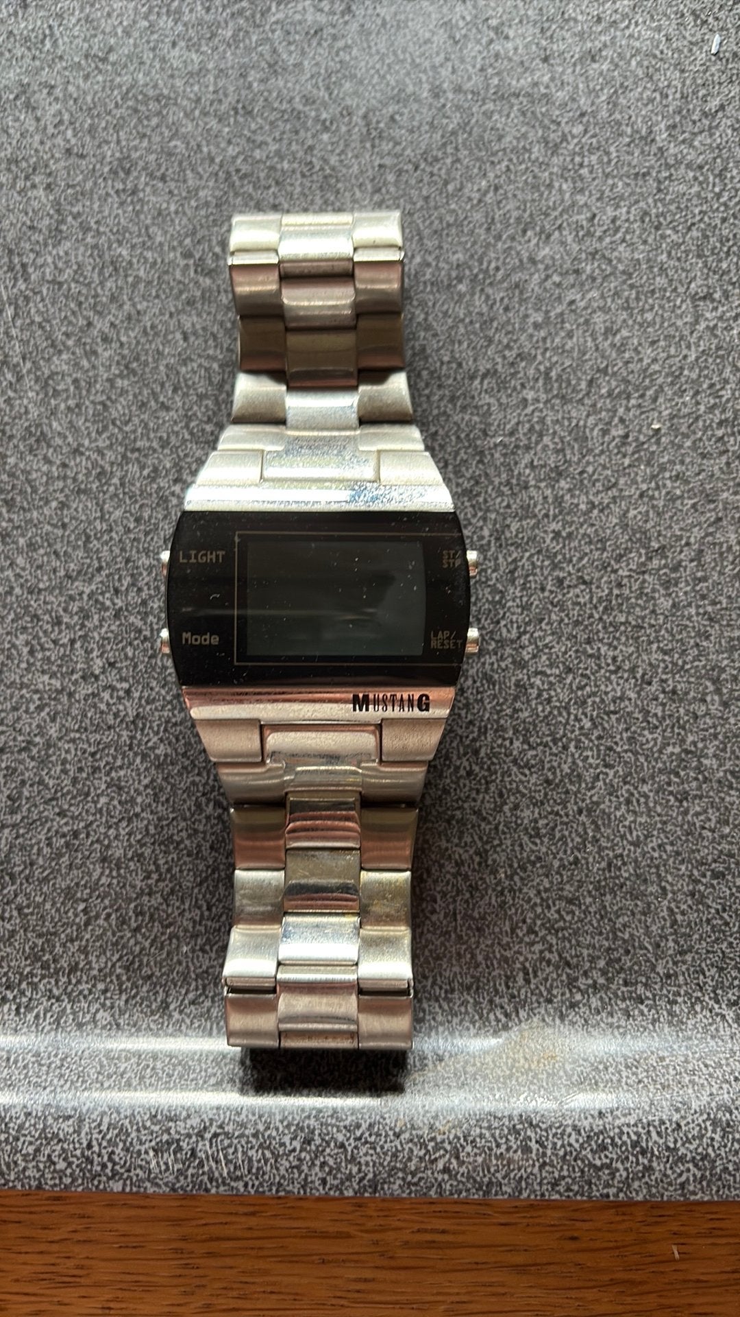 Mustang horloge, Montre-bracelet, Autres marques, Comme neuf, Autres matériaux