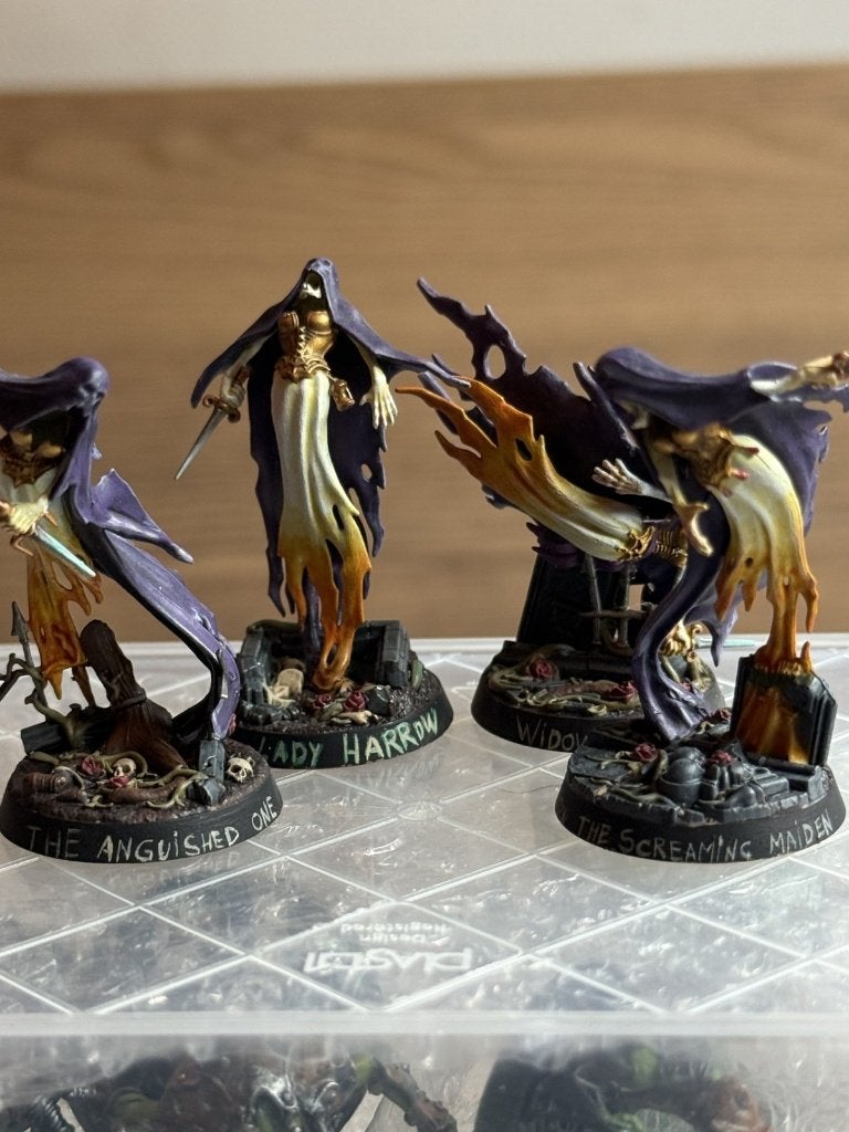 Warhammer Underworlds Lady Harrow's Mournflight peint, Peint, Enlèvement ou Envoi, Figurine(s), Warhammer