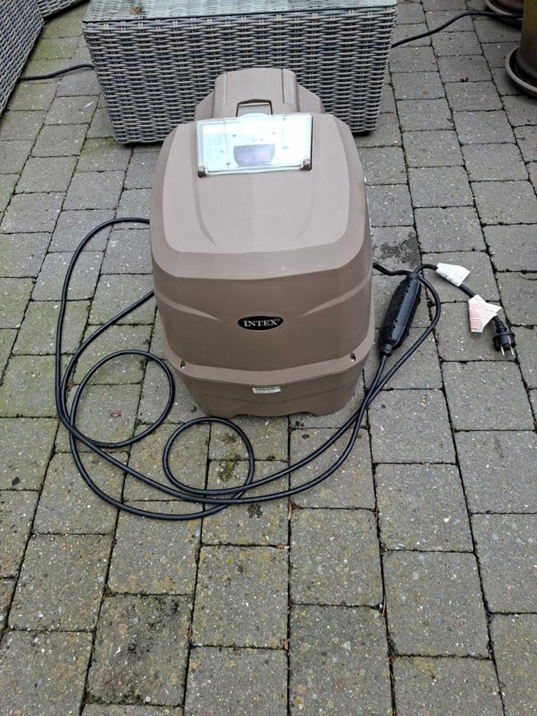 Intex jacuzzi motor, Ophalen