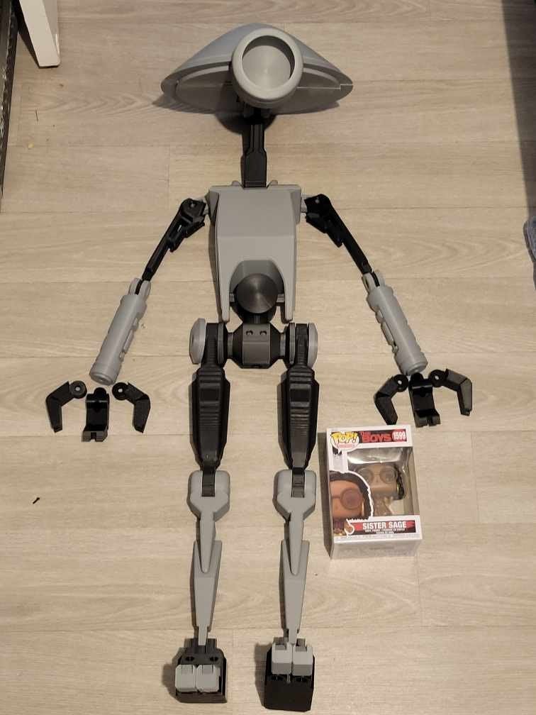 Droïde 3D
Star wars
Mécano articulé
1.02 cm
110€
Pas d'envoi, Enlèvement
