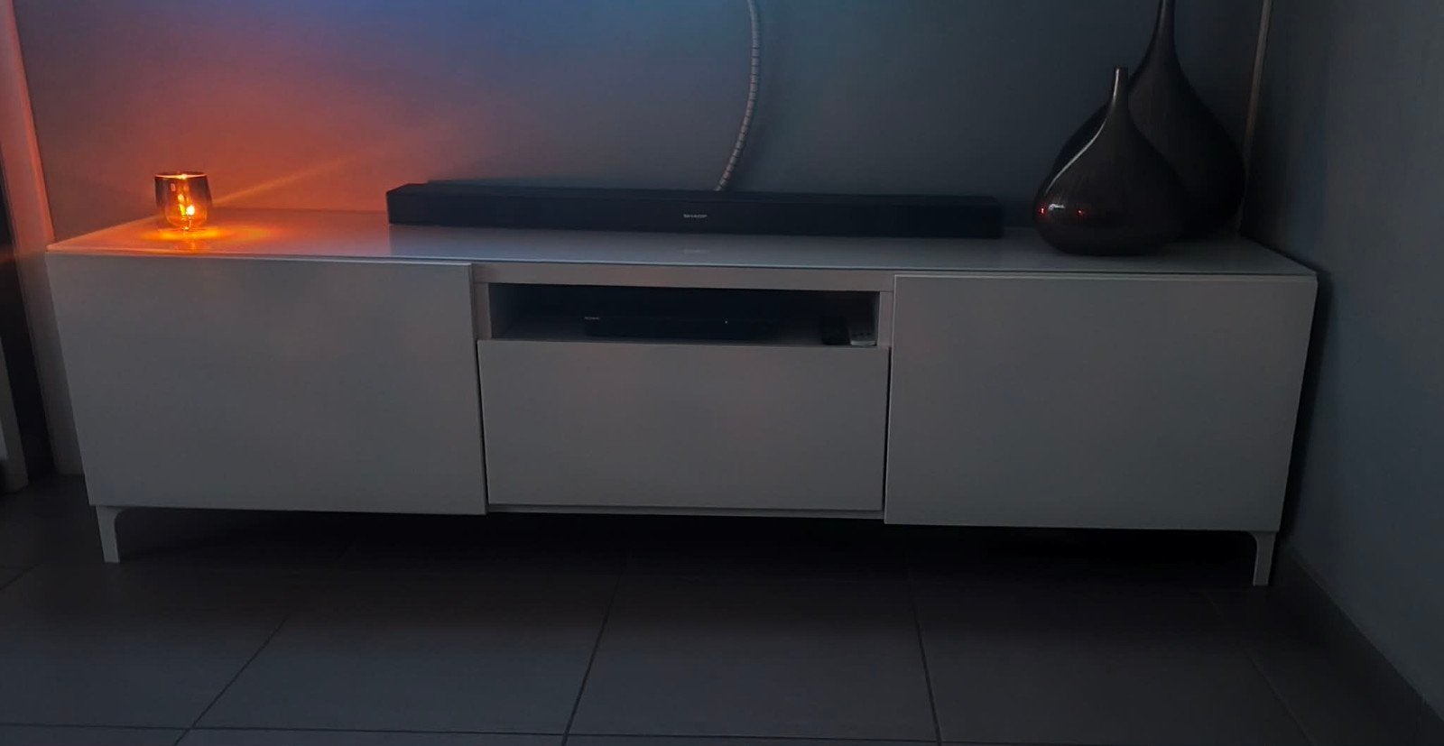 tv kast/salontafel, Ophalen