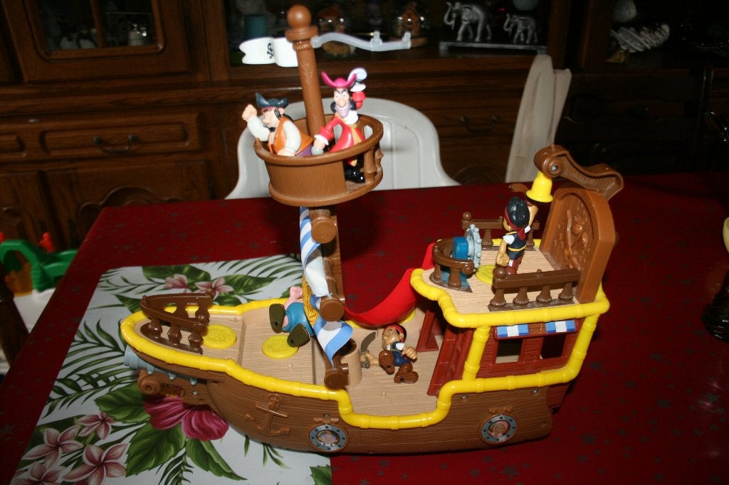 bateau de pirate avec équipage, Pirates, Bateau, Utilisé, Kit complet
