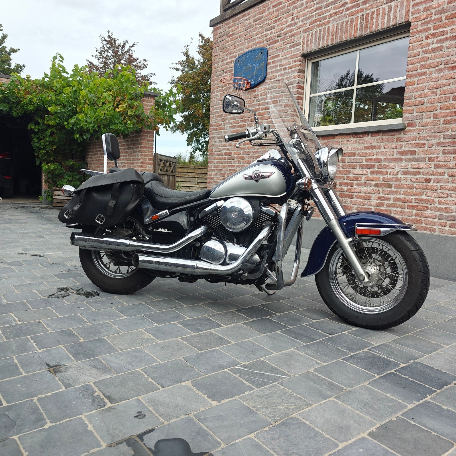 Raam, windscherm, ruit VN800 Kawasaki Vulcan., Motos, Enlèvement, Utilisé
