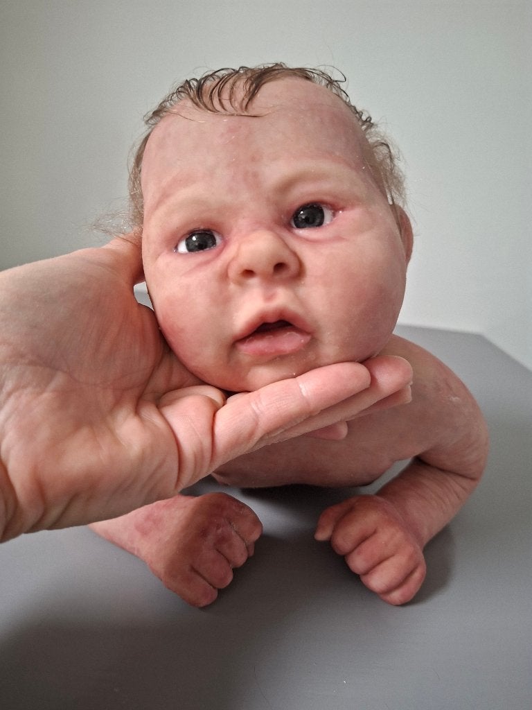 silicone reborn baby laten maken, Verzamelen, Poppen, Ophalen of Verzenden, Nieuw, Babypop, Levensecht of Reborn