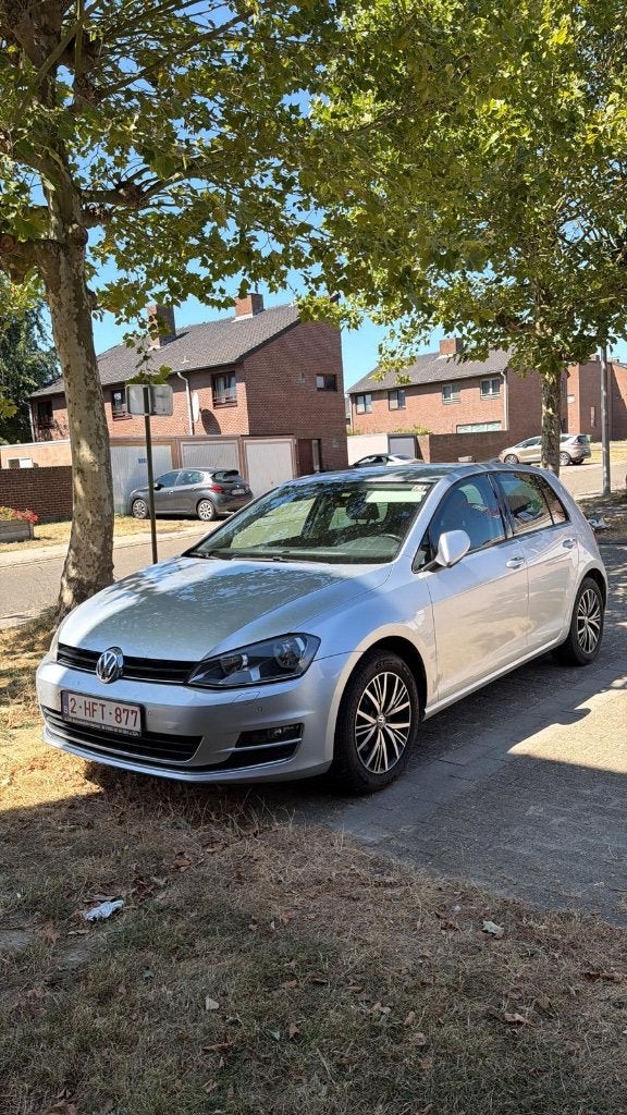 Volkswagen Golf 7 Allstar 1.2 Benzine 2016 *STANDVERWARMING*, Autos, 1197 cm³, Argent ou Gris, Achat, 113 g/km