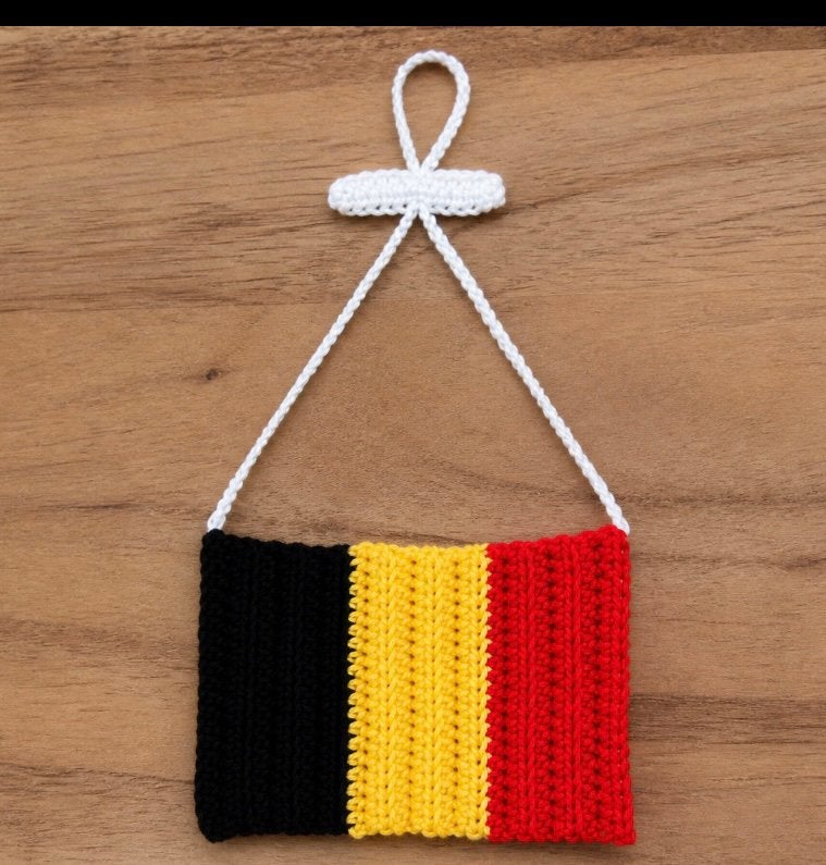 Drapeau Belgique, Enlèvement, Neuf
