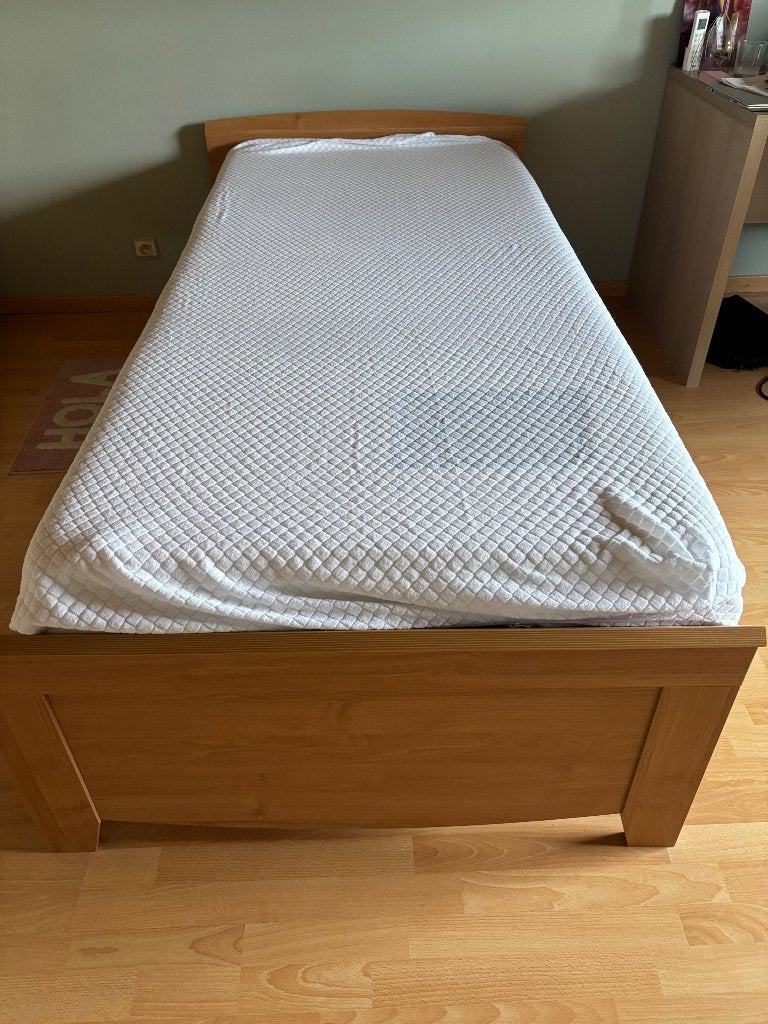 1 persoonsbed, Huis en Inrichting, Ophalen, Gebruikt, 90 cm, Eenpersoons