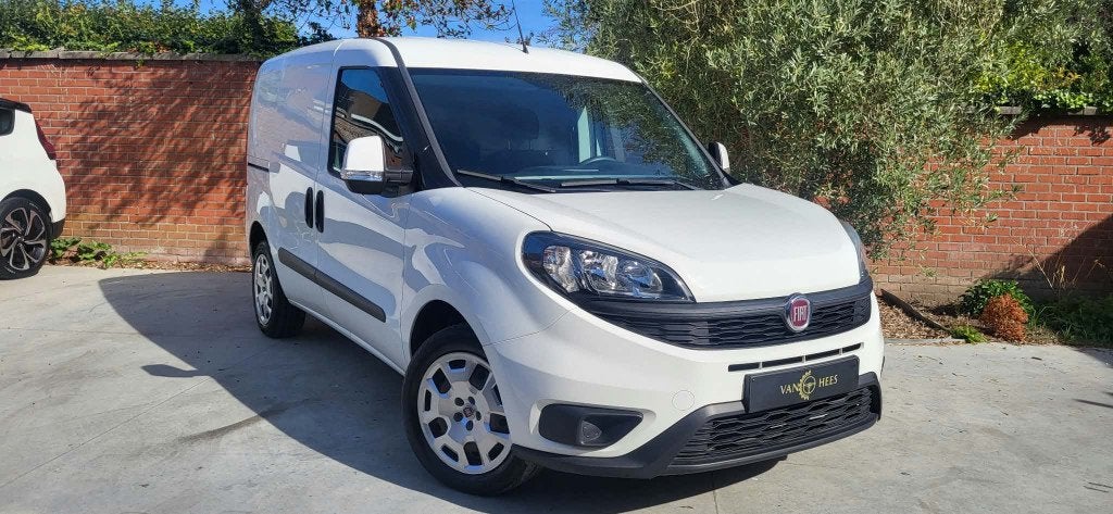 Fiat Doblo 1.4i ~ 3-zit ~ airco ~ navi ~ garantie, Voorwielaandrijving, Testrit aan huis, Stof, Euro 6