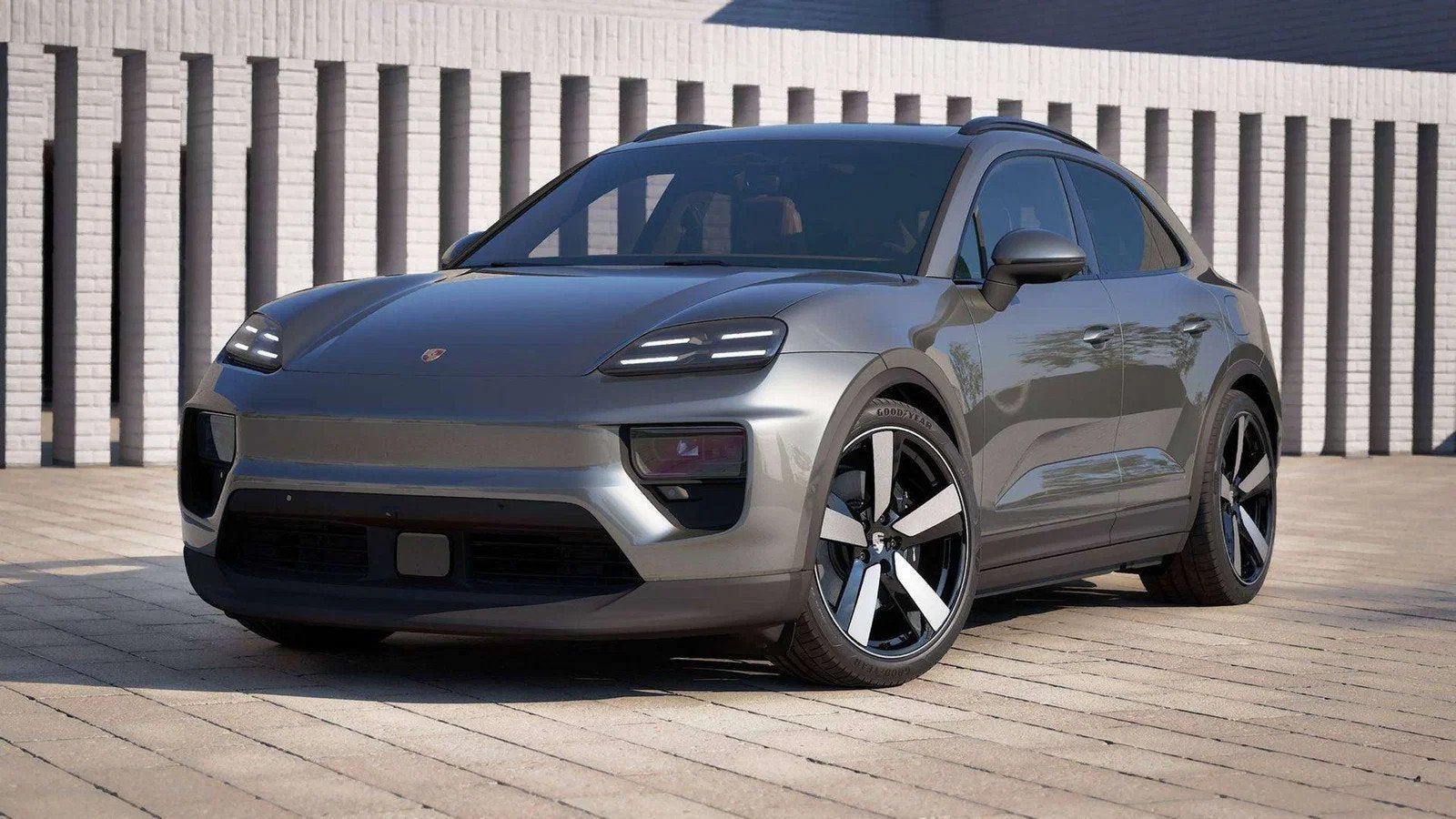 Porsche Macan 4S EV/Aventurine Green-Truffle Brown/Pano/BOSE, Autos, Cuir, Achat, Euro 6, Entreprise