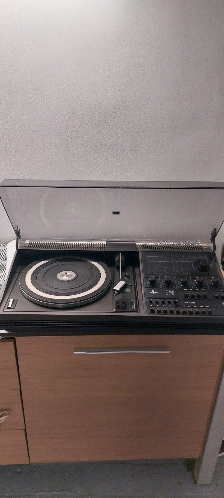 plaatenspeler merk philips in goed werkend, Ophalen, Philips