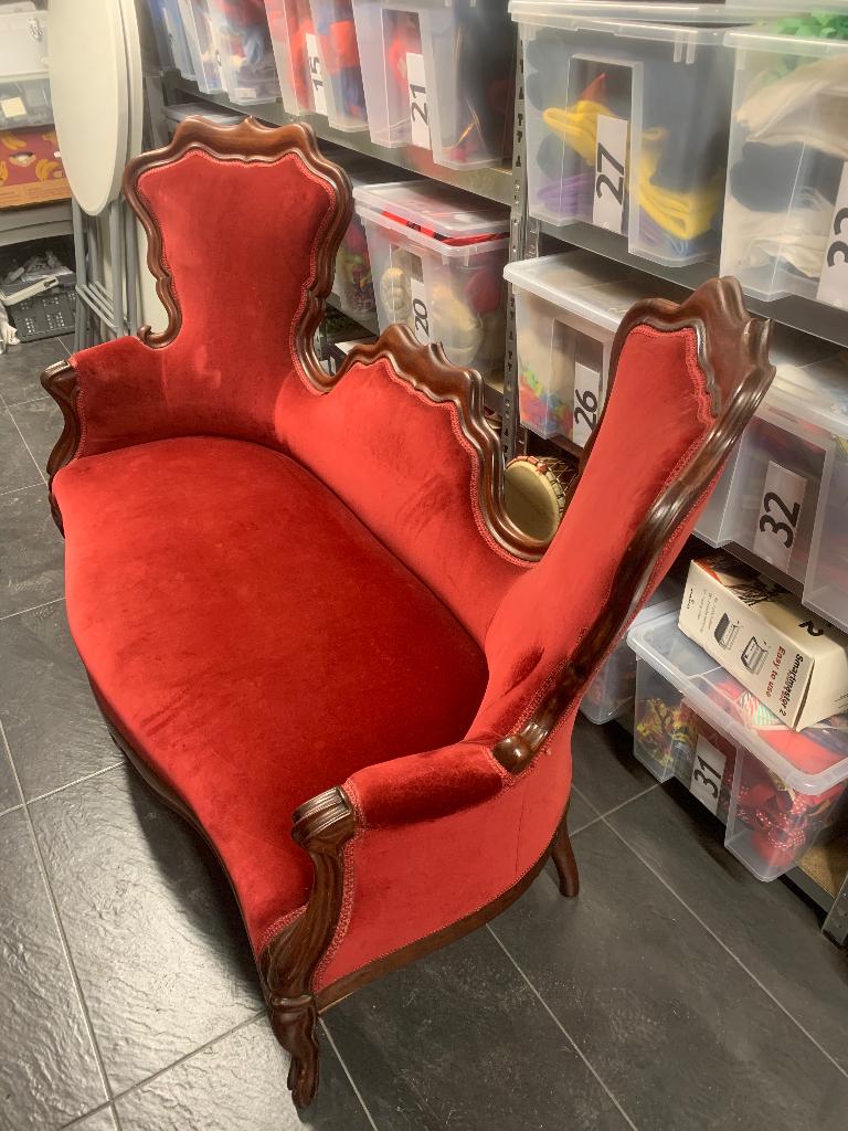Antieke courting sofa in perfecte staat, Ophalen