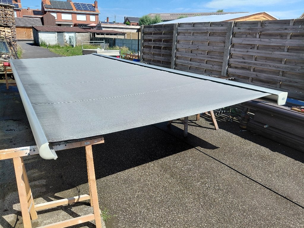 zonneluifel, Tuin en Terras, Zonneschermen, Zo goed als nieuw, 300 cm of meer, 450 cm of meer, Ophalen