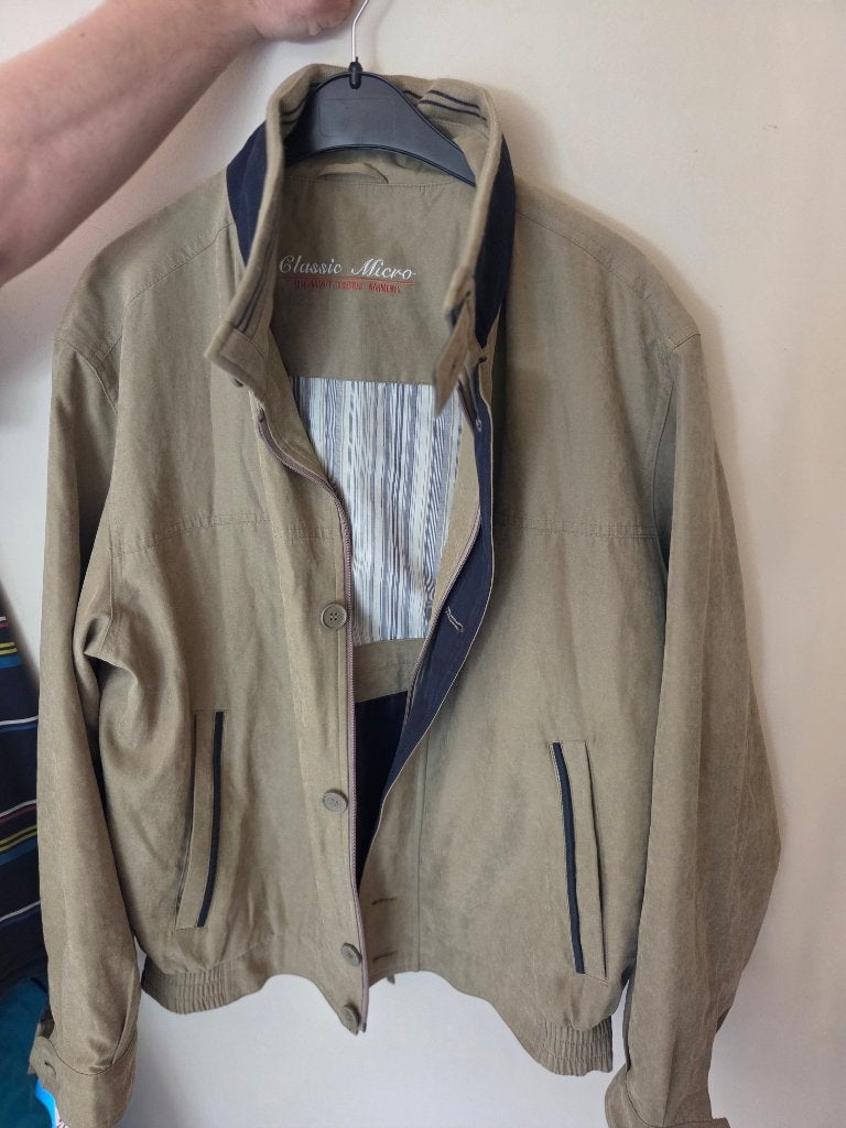 Beige herenjas merk: Canda., Ophalen, Maat 52/54 (L), Beige, Canda