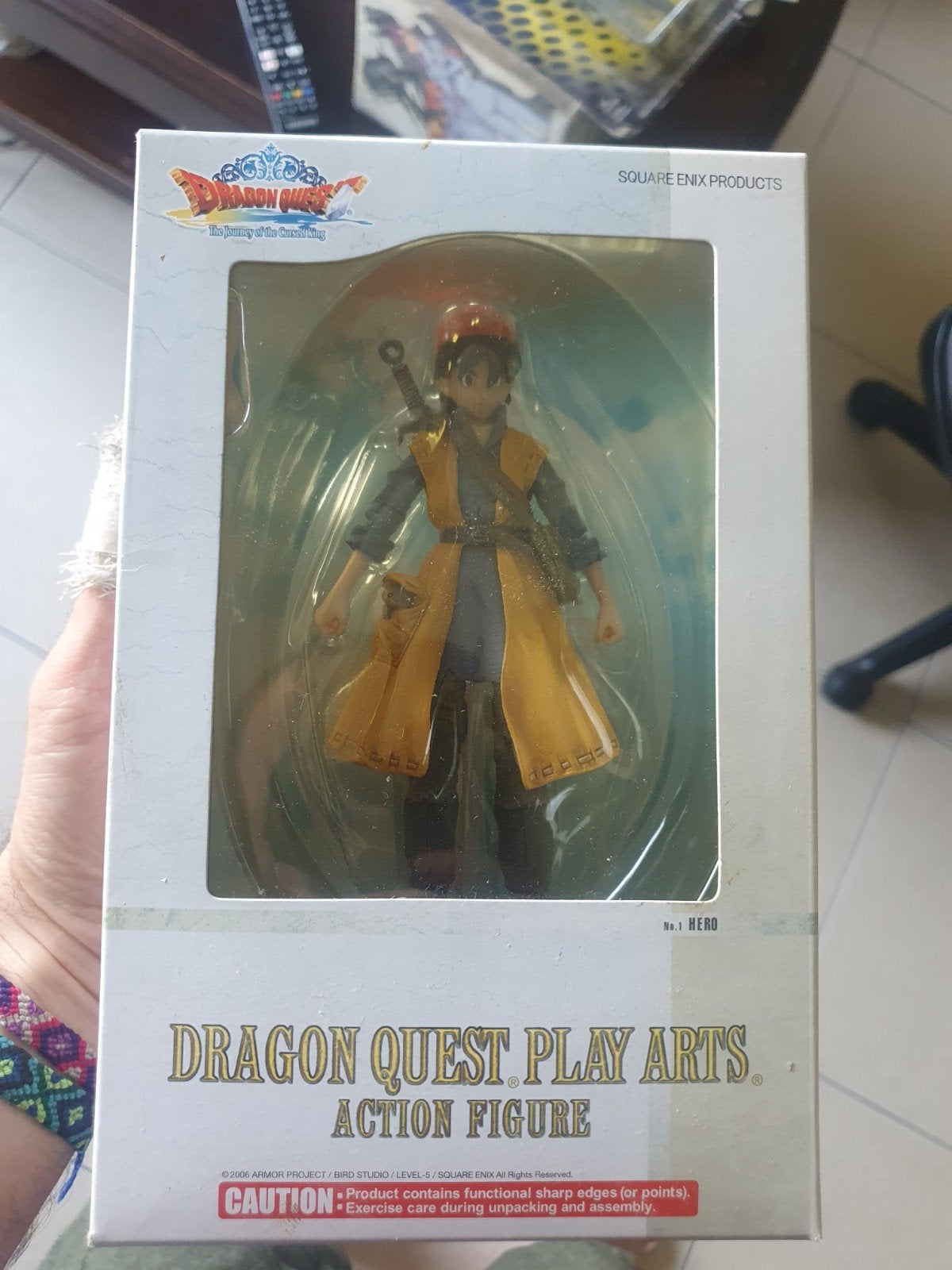 Dragon Quest VIII Play Arts Hero actiefiguur, Ophalen of Verzenden