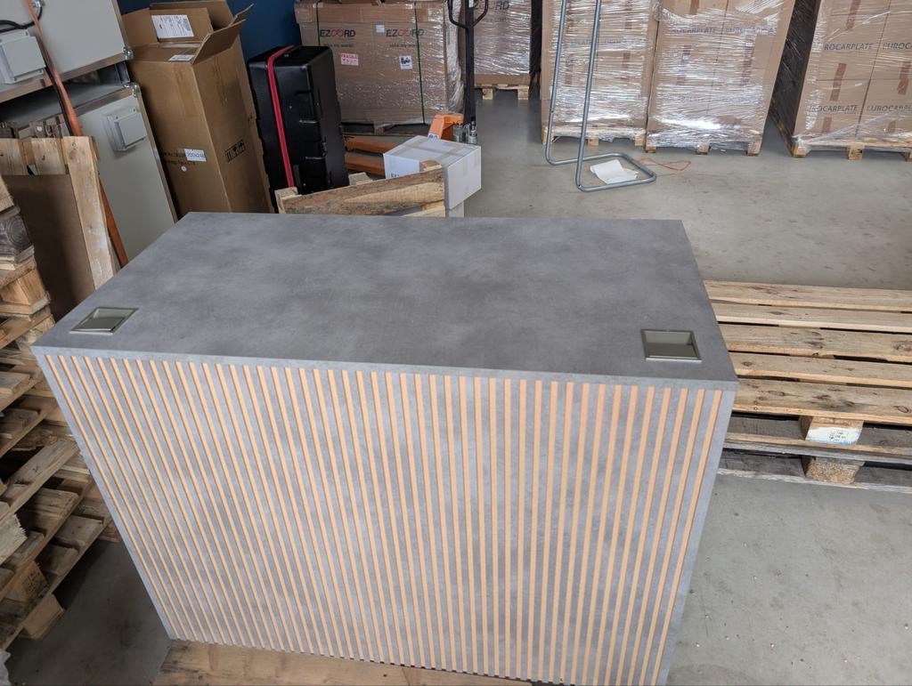 Balie/ bureau, Ophalen, Gebruikt, Kast