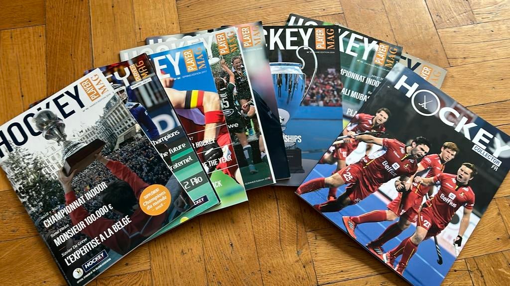 Revues Hockey player Mag, Livres, Journaux & Revues, Enlèvement, Comme neuf