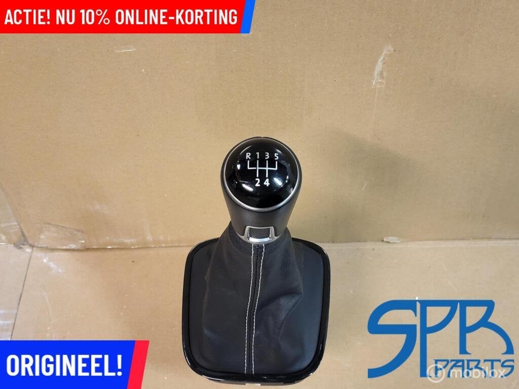 ORIGINELE VW POLO 6R 6C LEDER 5-BAK POOK WITTE STIKSELS HOES, Auto-onderdelen, Gebruikt, VOLKSWAGEN, Volkswagen, Ophalen of Verzenden