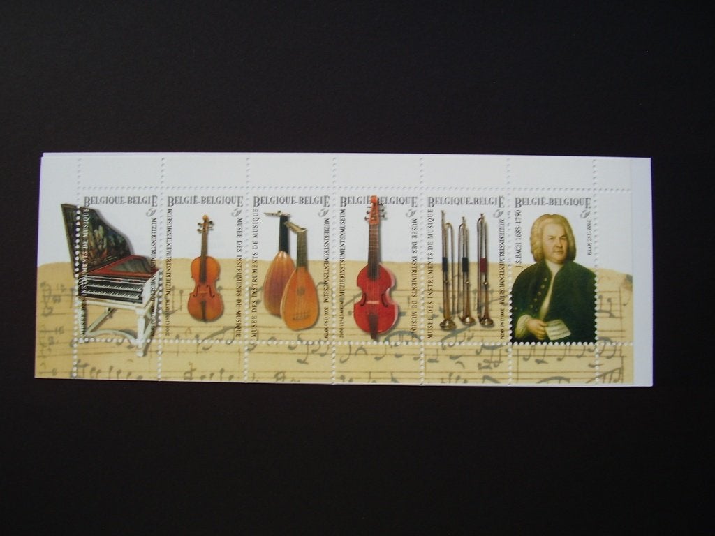 Boekje 35 postfris - J.S. Bach -  niet geplooid, Postzegels en Munten, Ophalen of Verzenden, Postfris