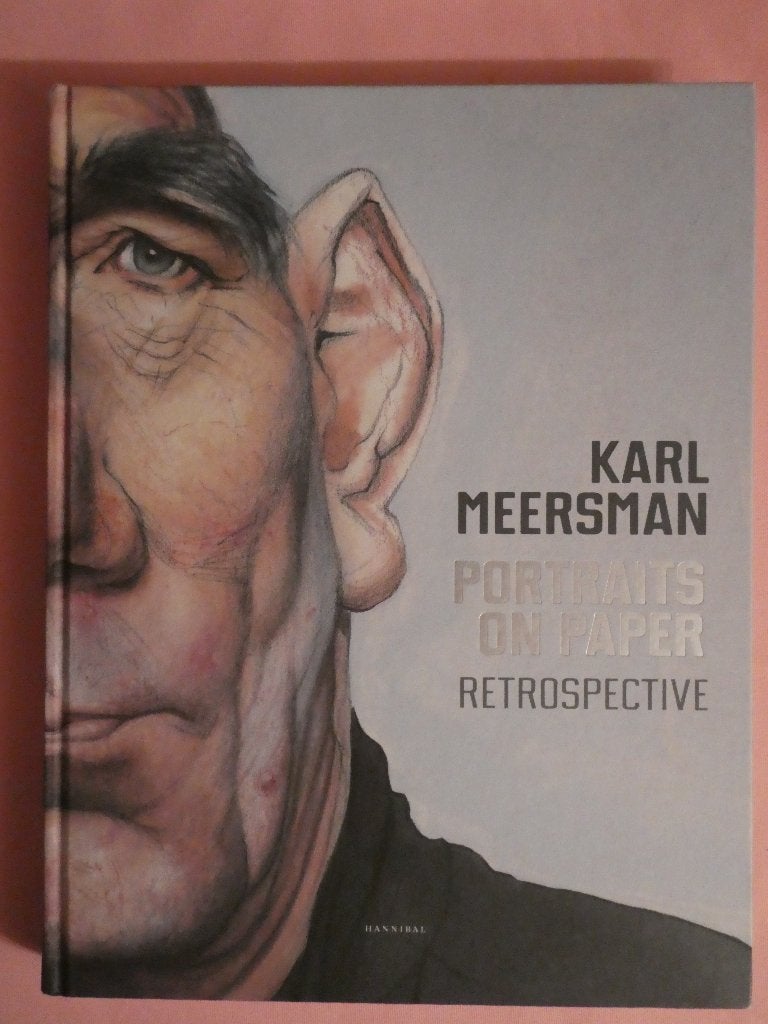 Boek - Portraits On Paper Retrospective - Karl Meersman, Boeken, Ophalen of Verzenden, Gelezen