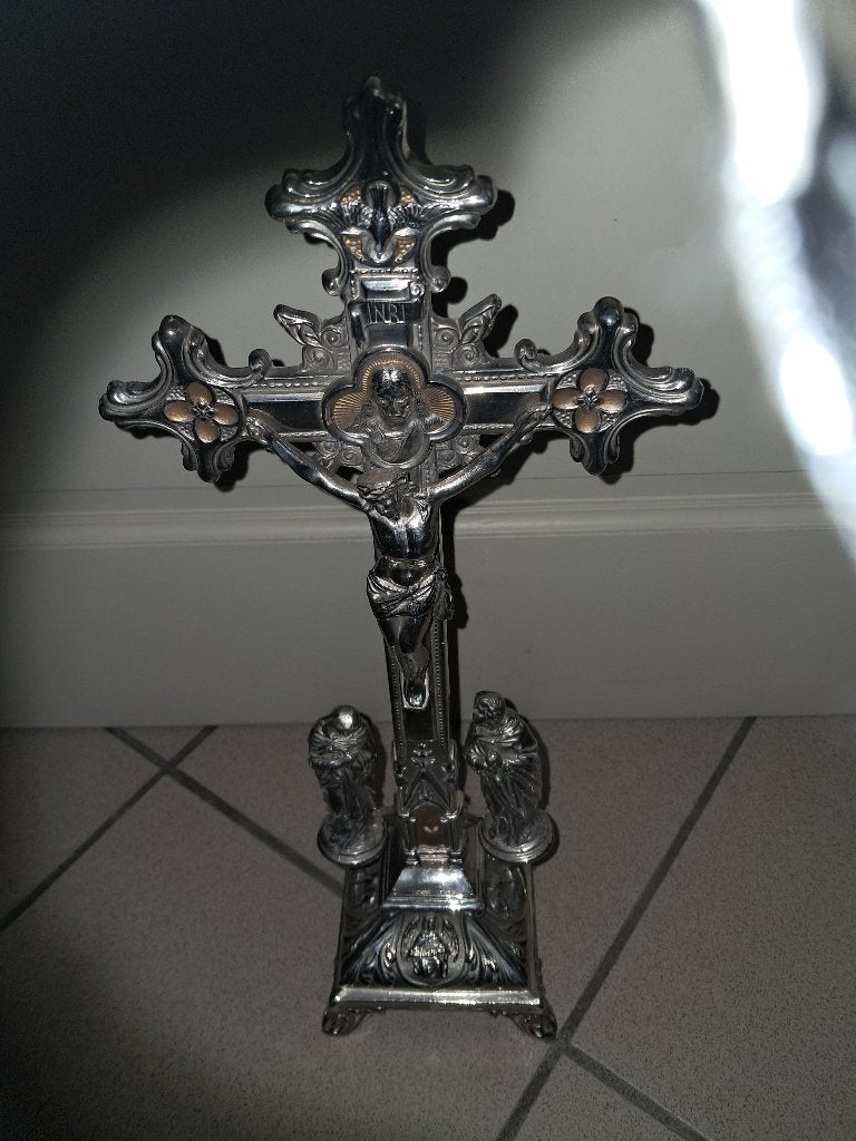 Metalen perfect kruisbeeld 45 cm groot, Ophalen of Verzenden