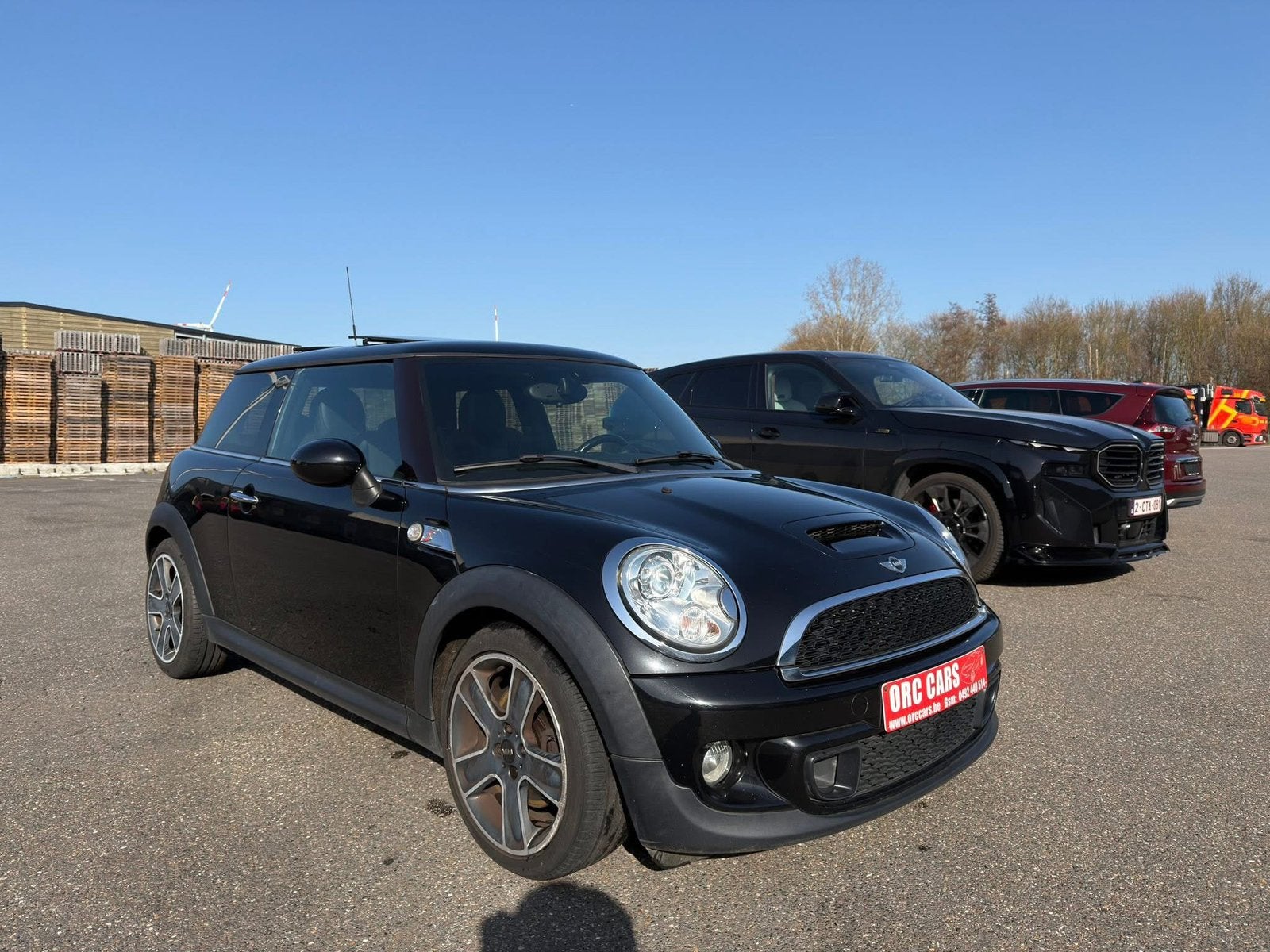 MINI Cooper S 1.6i 16V – 184 PK – PANORAMADAK – GARANTIE, Zwart, 4 cilinders, Leder en Stof, Zwart