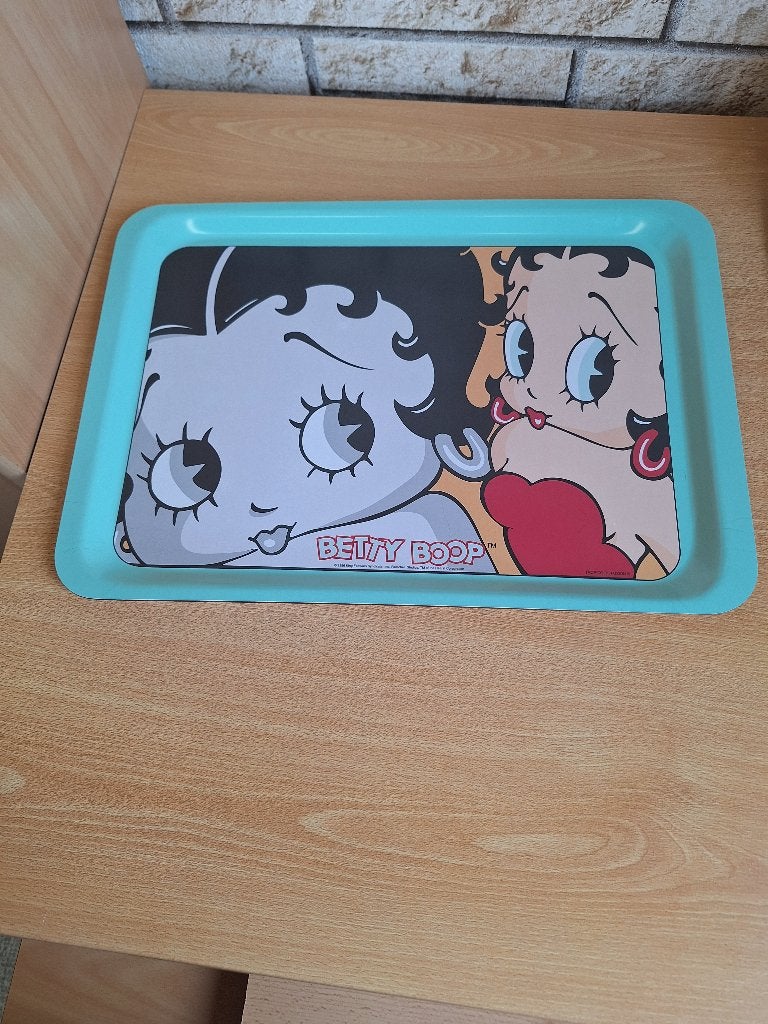 Betty Boop plateau Tropico Diffusion 1996., Enlèvement ou Envoi, Neuf, Humain