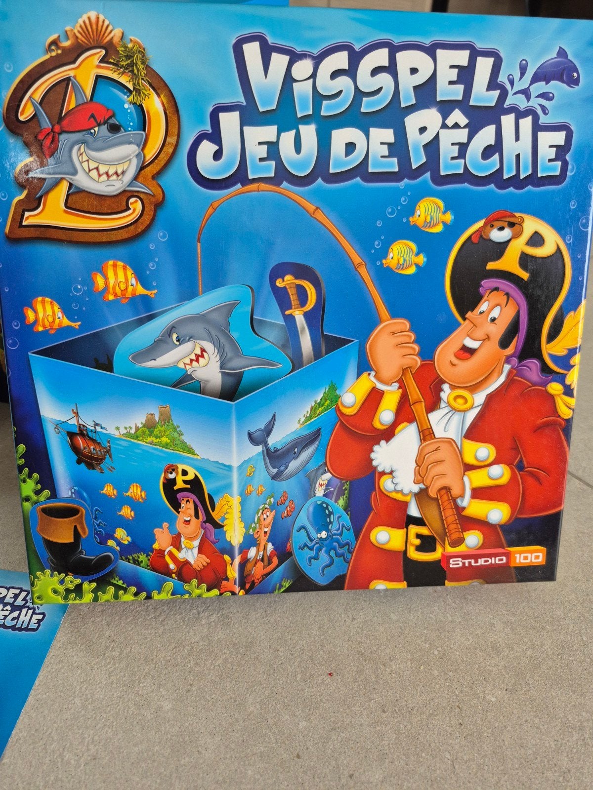 Visspullen Piet Piraat, Hobby en Vrije tijd, Drie of vier spelers, Ophalen of Verzenden, Zo goed als nieuw, Studio 100