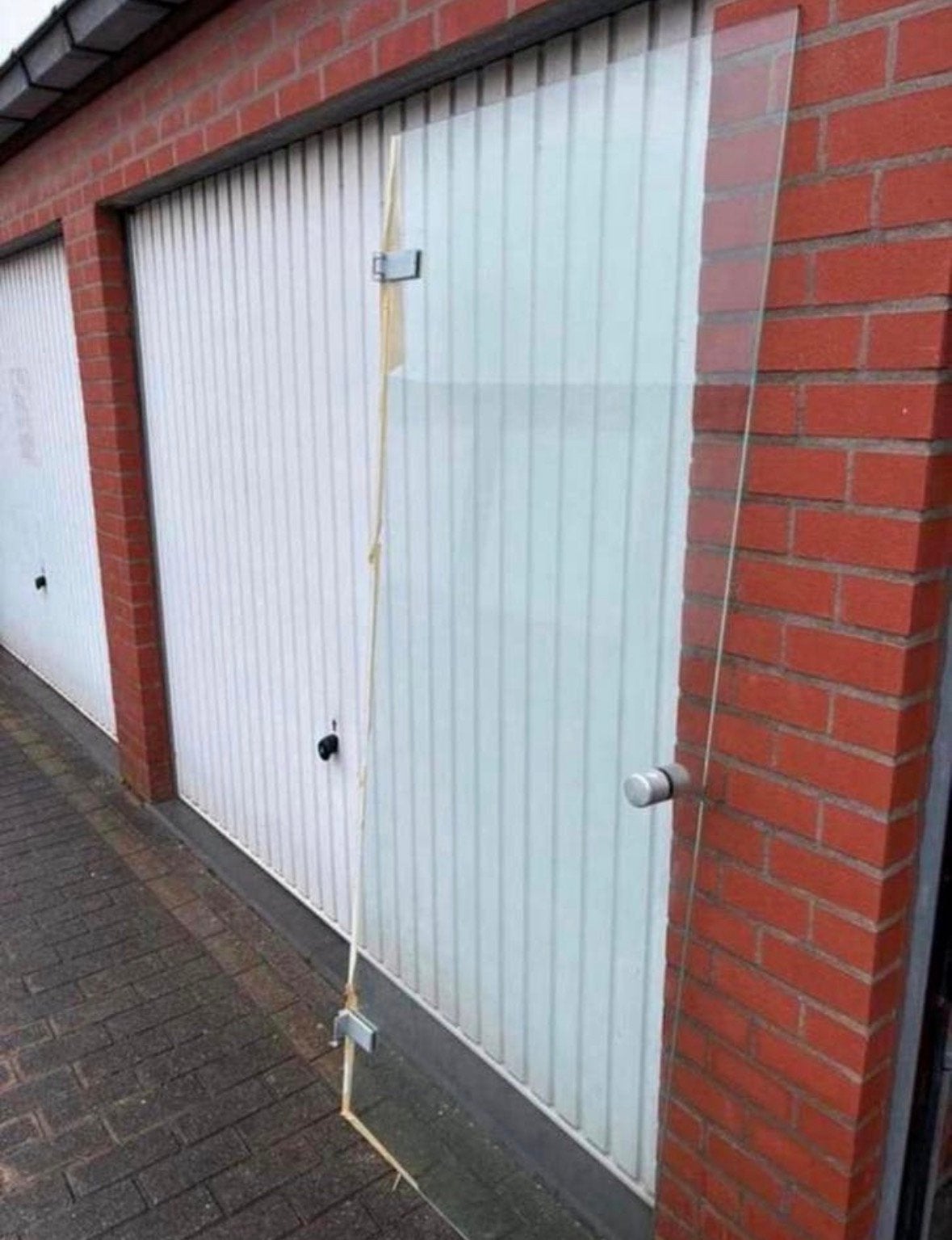 Glazen deur, Doe-het-zelf en Bouw, Ophalen