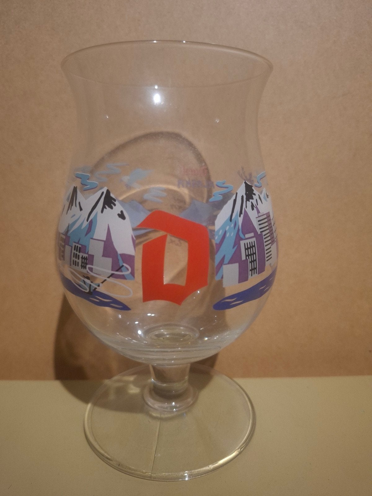 Duvel glas USA Alaska, Verzamelen, Ophalen of Verzenden, Duvel